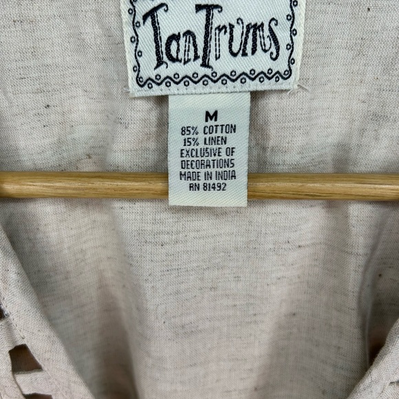 Vintage Floral Vest - Picture 4 of 4